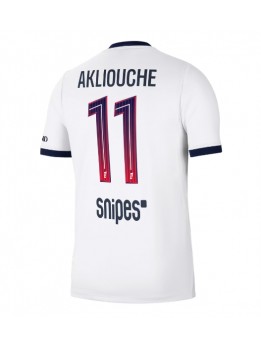 Paris Saint-Germain Maghnes Akliouche #11 Replika Borta Kläder 2026-27 Kortärmad